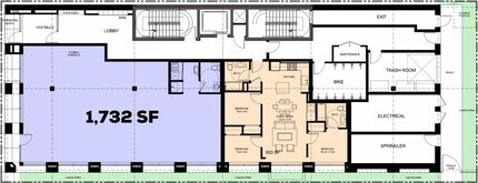 2501 N Clark St, Chicago, IL à louer Plan d’étage– Image 2 sur 2