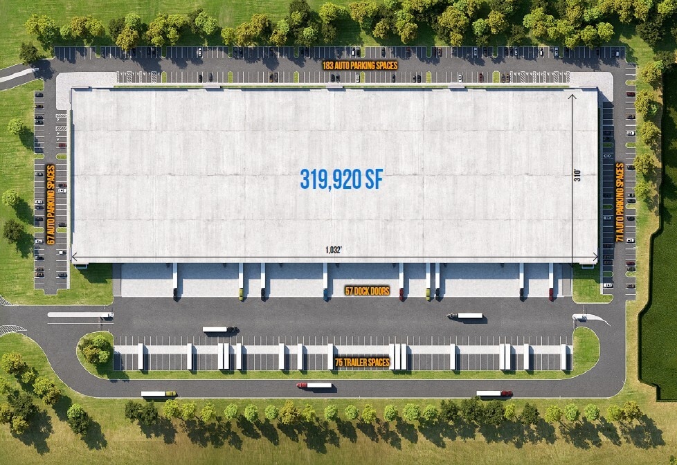 Krick Lane Blvd, Reading, PA à louer Plan de site– Image 1 sur 1