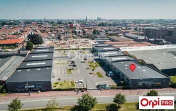Tourcoing - Vue aérienne vue de carte