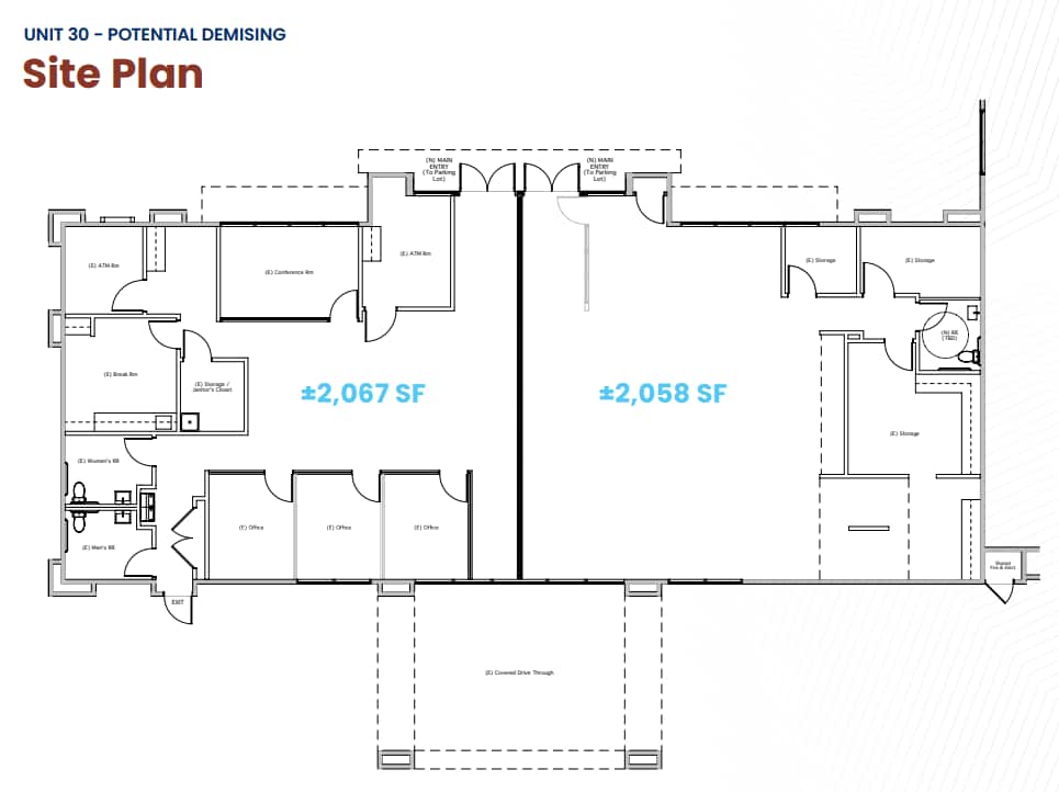 2699 Union Ave, San Jose, CA à louer Plan d’étage– Image 1 sur 1
