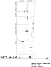 70 E Lake St, Chicago, IL à louer Plan d’étage– Image 1 sur 6