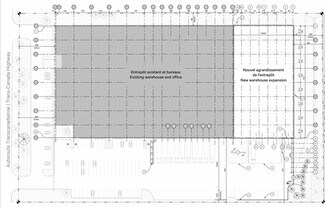 Plus de détails pour 17550 Rte Transcanadienne, Montréal, QC - Bureau, Industriel/Logistique à louer