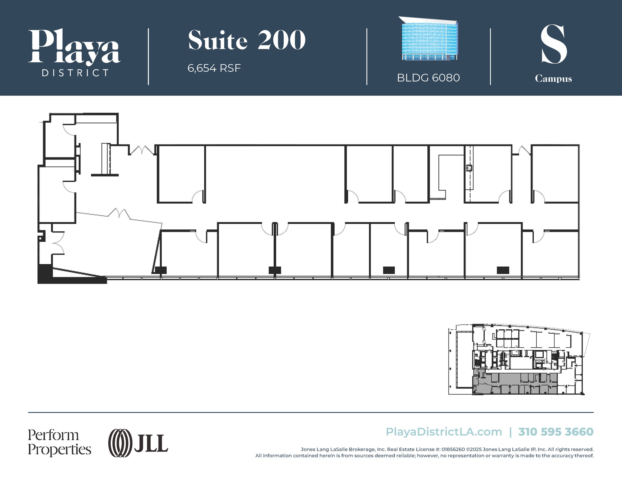 6100 Center Dr, Los Angeles, CA à louer Plan d’étage– Image 1 sur 1