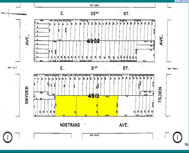 1561 Nostrand Ave, Brooklyn, NY à louer - Plan cadastral – Image 2 sur 5