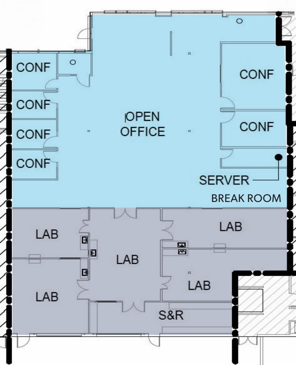 1330 O'Brien Dr, Menlo Park, CA à louer Plan d’étage– Image 1 sur 1