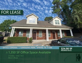 7 Grogans Park Dr, Spring, TX à louer Photo de l’immeuble– Image 1 sur 25