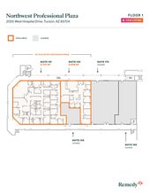 2055 W Hospital Dr, Tucson, AZ à louer Plan d’étage– Image 1 sur 1