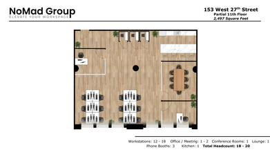 153 W 27th St, New York, NY à louer Photo de l’immeuble– Image 1 sur 3