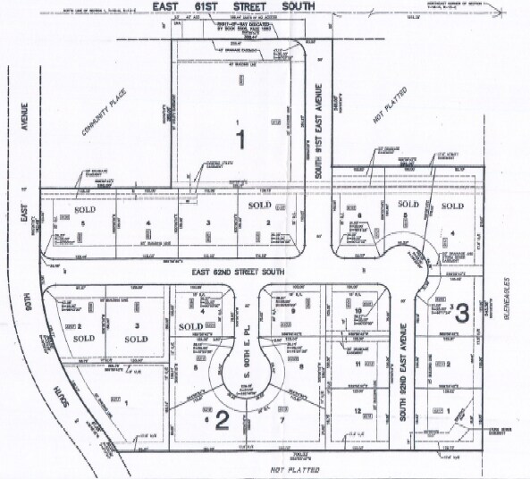 9034 E 61st St, Tulsa, OK à vendre - Plan cadastral – Image 2 sur 2
