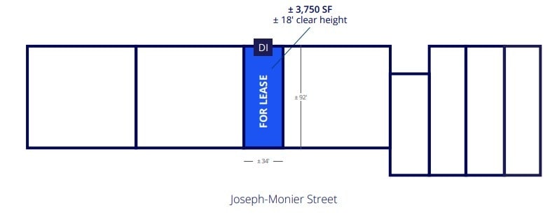 3100 Rue Joseph-Monier, Terrebonne, QC à louer Plan d’étage– Image 1 sur 1