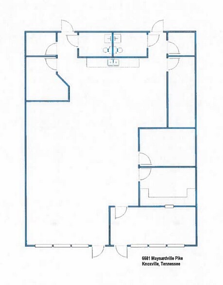 6681 Maynardville Pike, Knoxville, TN à louer - Photo de l’immeuble – Image 2 sur 2