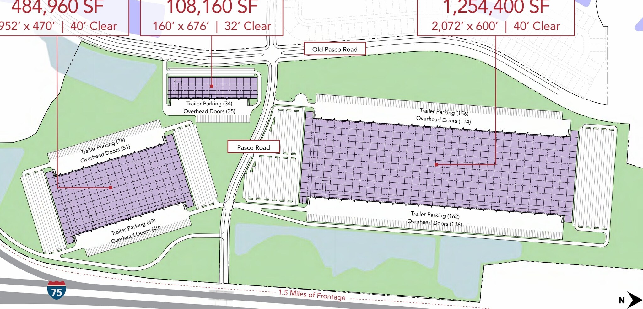 I-75 and SR-52, San Antonio, FL à louer Plan de site– Image 1 sur 1