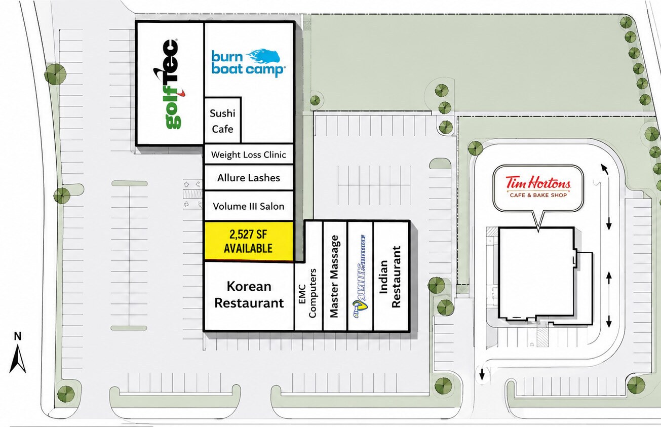 3271-3299 Rochester Rd, Troy, MI à louer Plan de site– Image 1 sur 2
