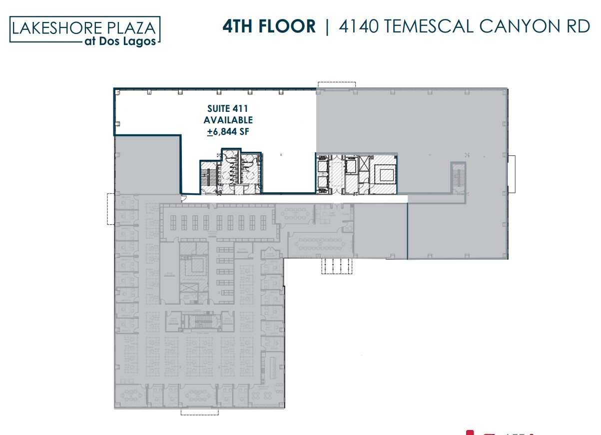 4160 Temescal Canyon Rd, Corona, CA à louer Plan d’étage– Image 1 sur 1