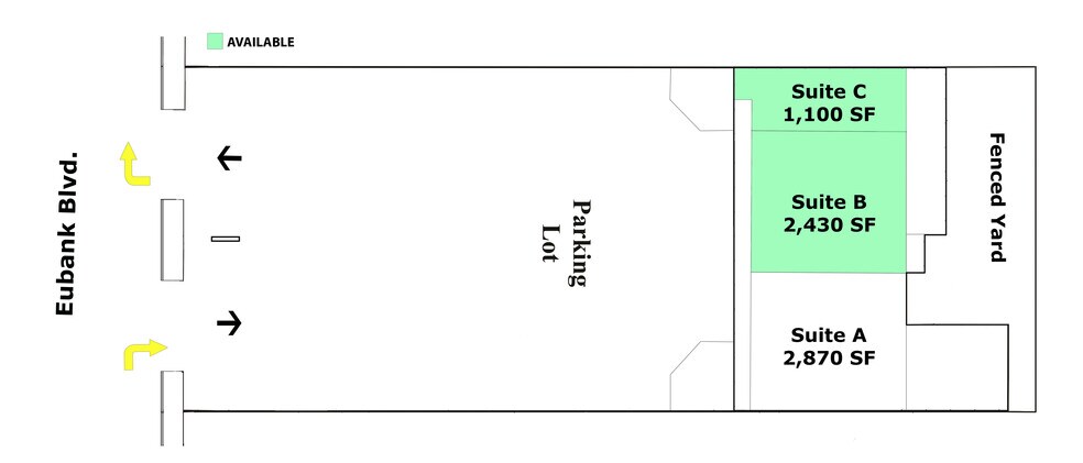 1616 Eubank Blvd NE, Albuquerque, NM à louer - Plan de site – Image 3 sur 4