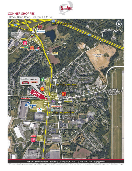 3105 North Bend Rd, Hebron, KY à louer - Aérien – Image 3 sur 5