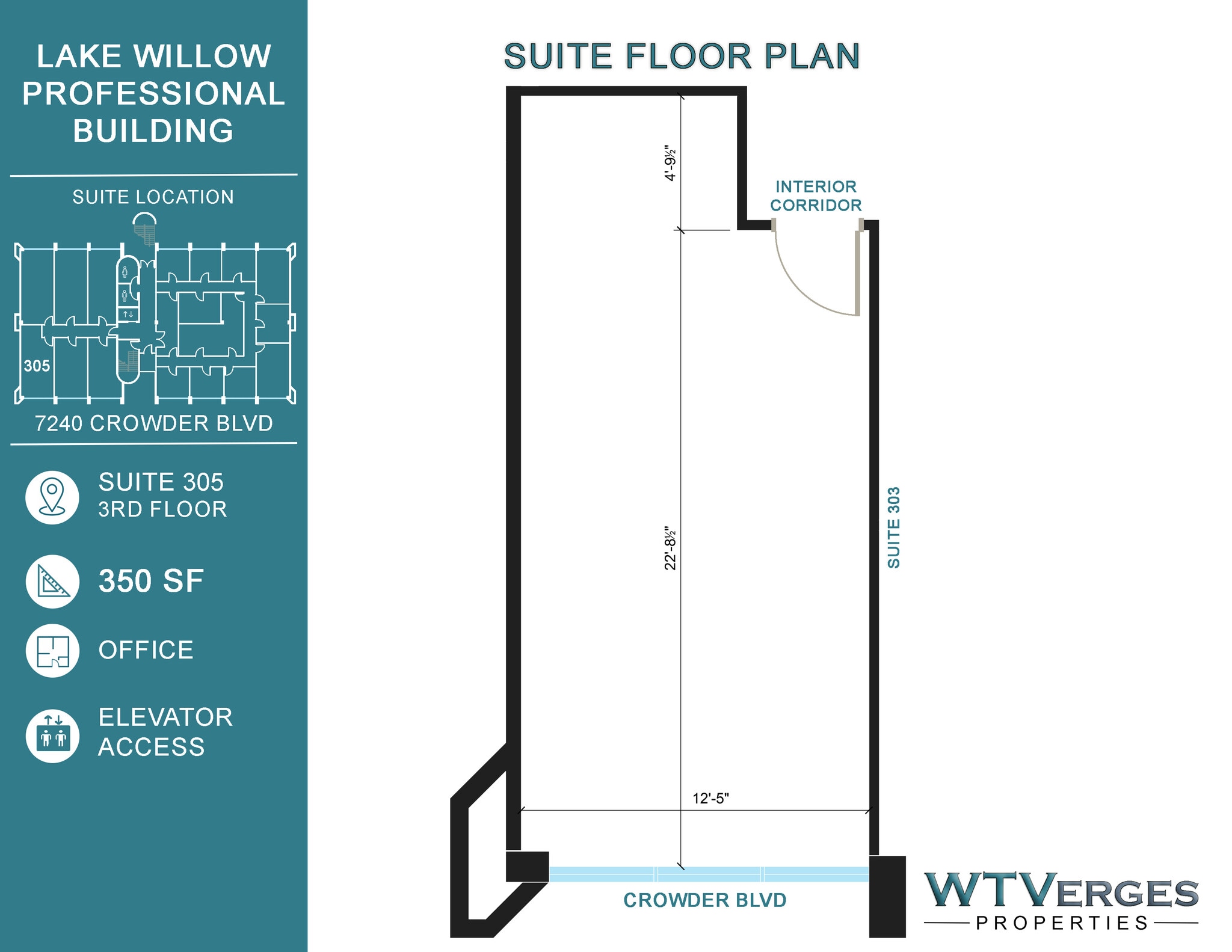 7240 Crowder Blvd, New Orleans, LA à louer Plan d’étage– Image 1 sur 1