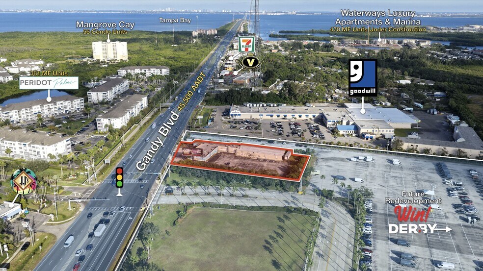 10568 Gandy Blvd N, Saint Petersburg, FL à vendre - Photo de l’immeuble – Image 3 sur 4