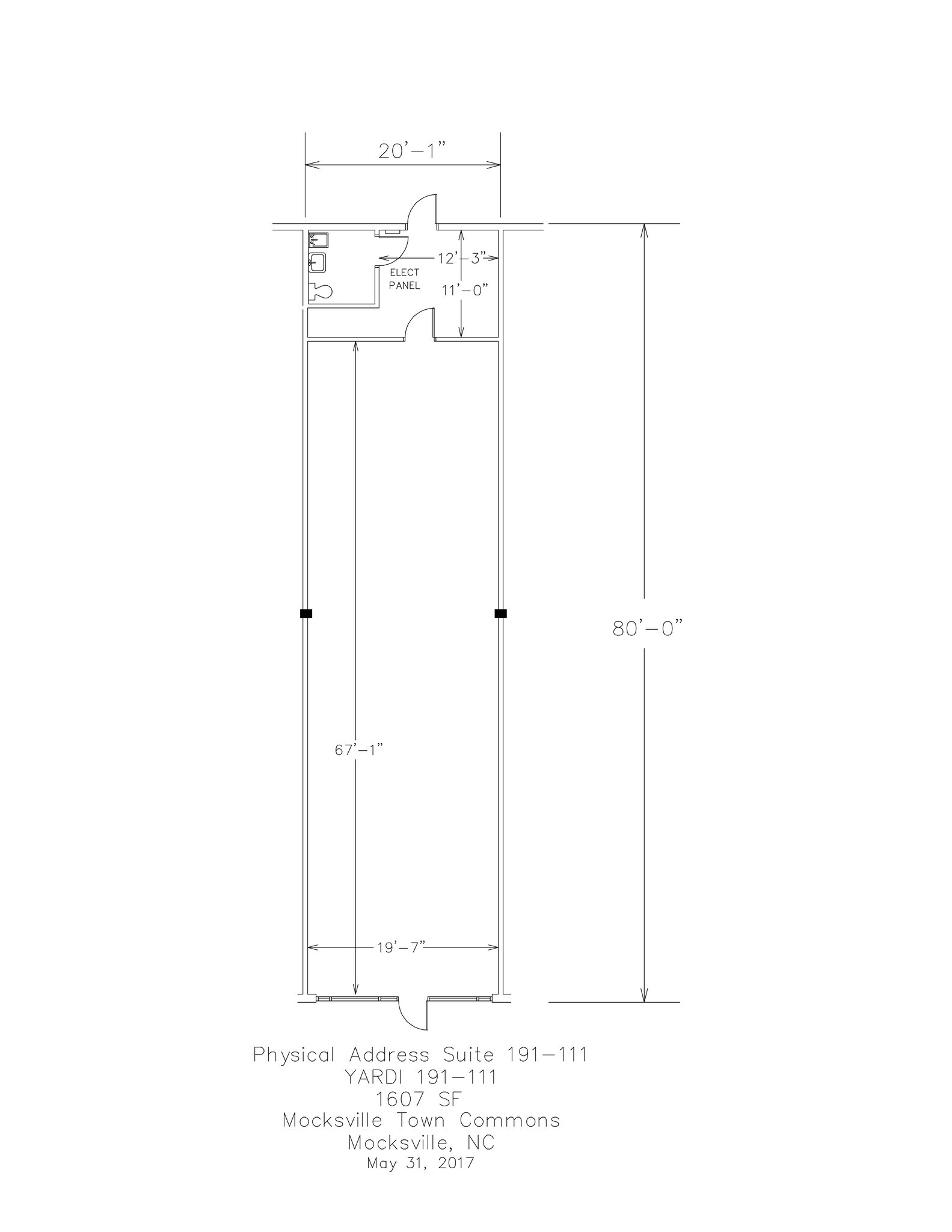 261 Cooper Creek Dr, Mocksville, NC à louer Plan de site– Image 1 sur 7