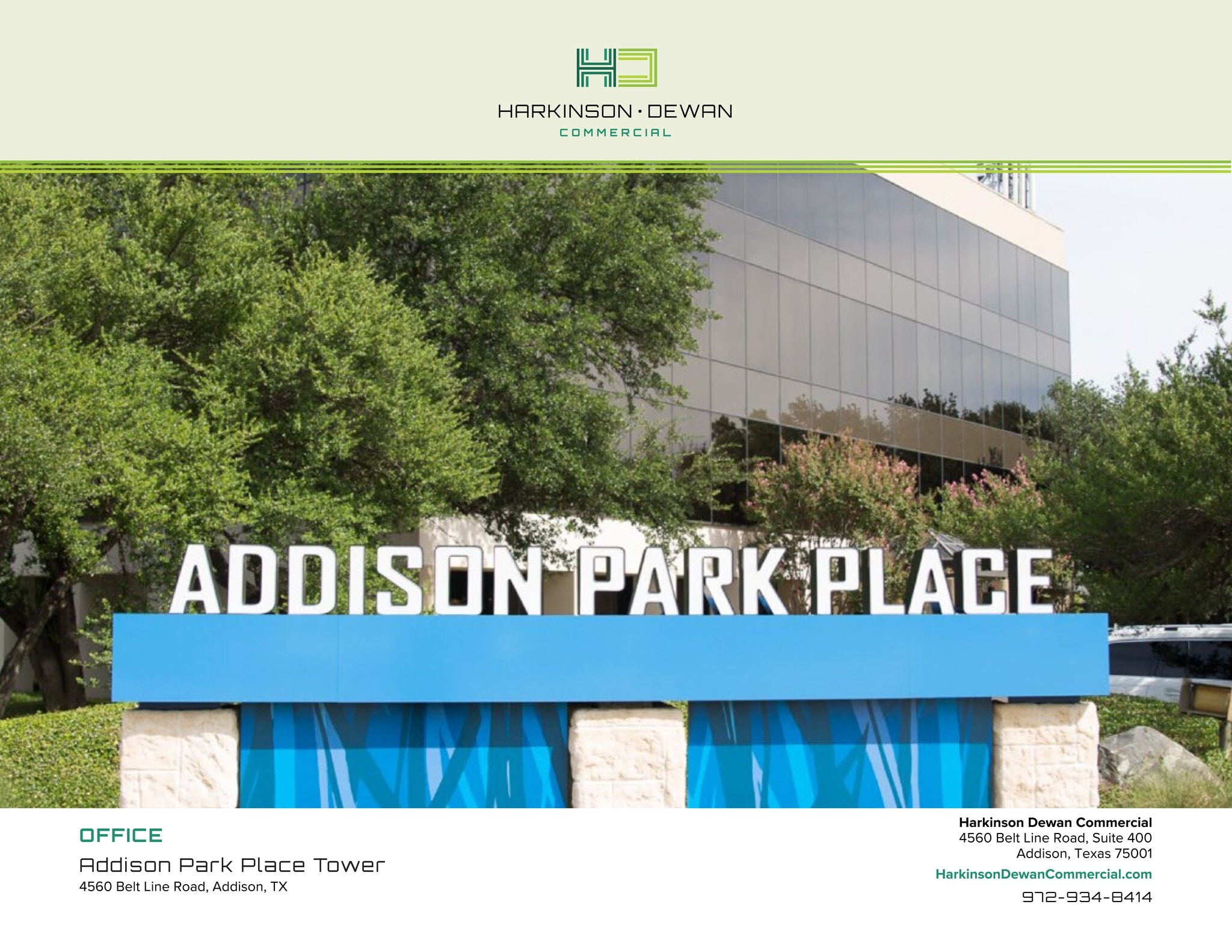4560 Belt Line Rd, Addison, TX à louer Plan de site– Image 1 sur 1