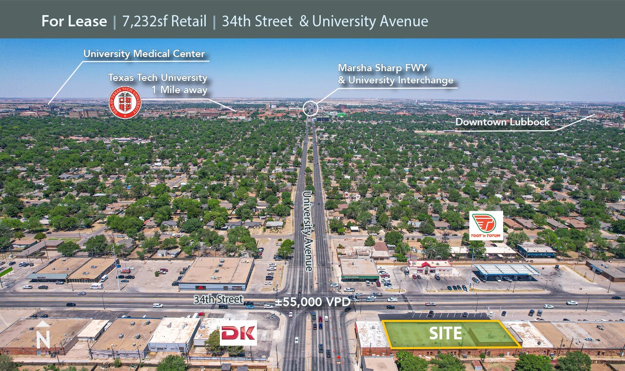 2431 34th St, Lubbock, TX à louer Photo principale– Image 1 sur 11
