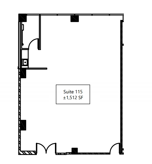 801 Traeger Ave, San Bruno, CA à louer Plan d’étage– Image 1 sur 1