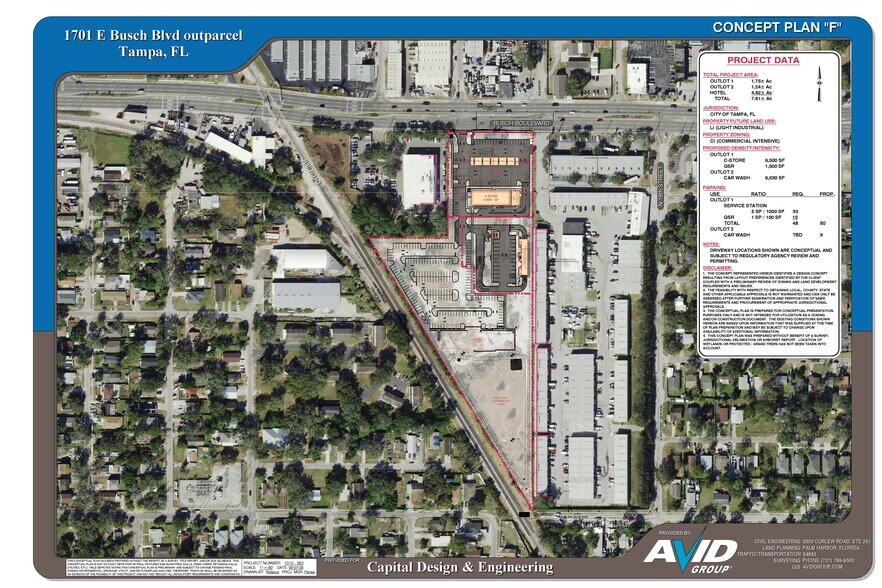 1701 Busch Blvd, Tampa, FL à vendre - Photo de l’immeuble – Image 2 sur 5