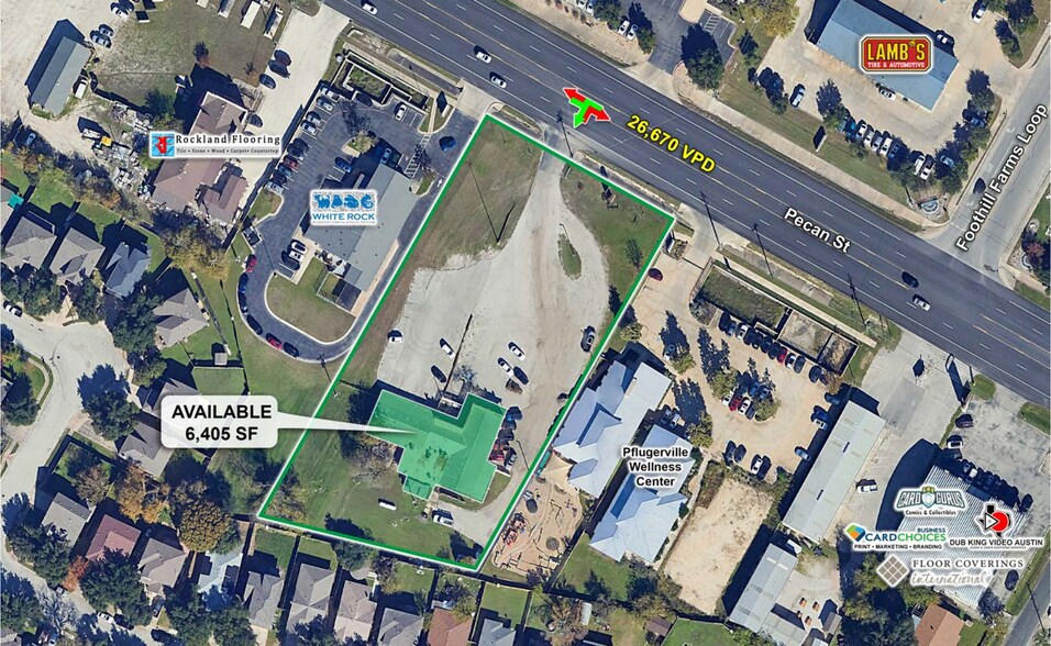2505 Pecan St W, Pflugerville, TX à louer - Photo de l’immeuble – Image 2 sur 7