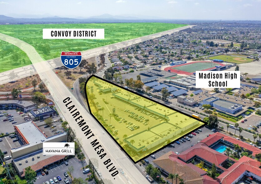 5487-5597 Clairemont Mesa Blvd, San Diego, CA à louer - Photo de l’immeuble – Image 1 sur 7