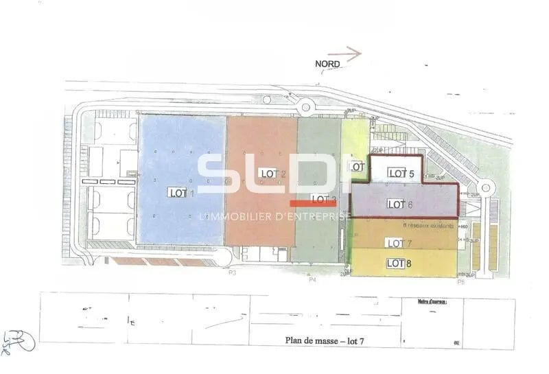 Local d’activités dans Saint-Étienne à louer - Plan de site – Image 3 sur 3