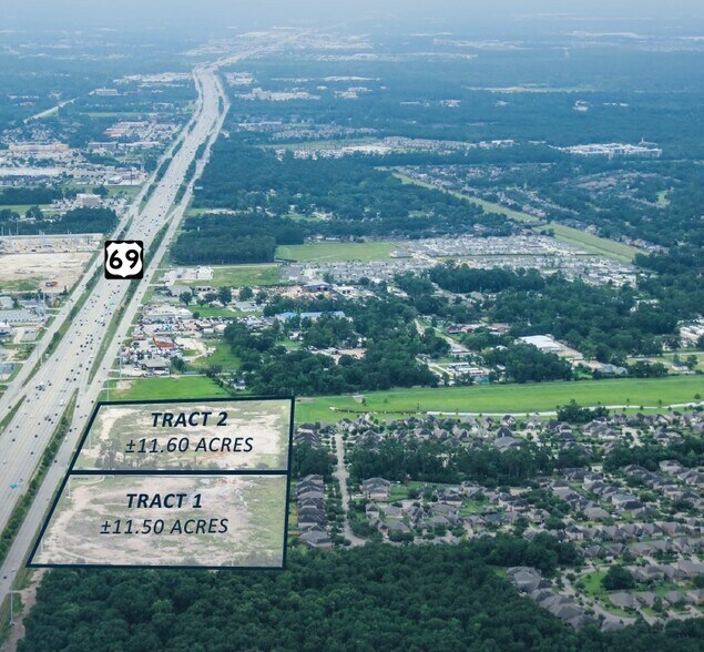 Hwy 59 & Auburn Fields Dr, Porter, TX à vendre - Aérien – Image 2 sur 4
