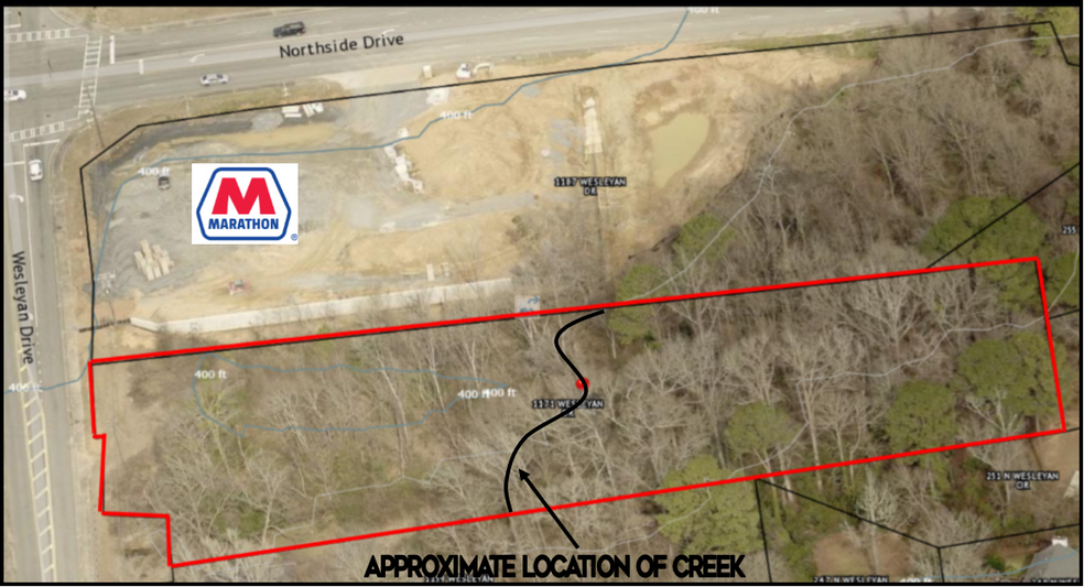 1171 Wesleyan Dr, Macon-Bibb, GA à vendre - Photo de l’immeuble – Image 2 sur 3