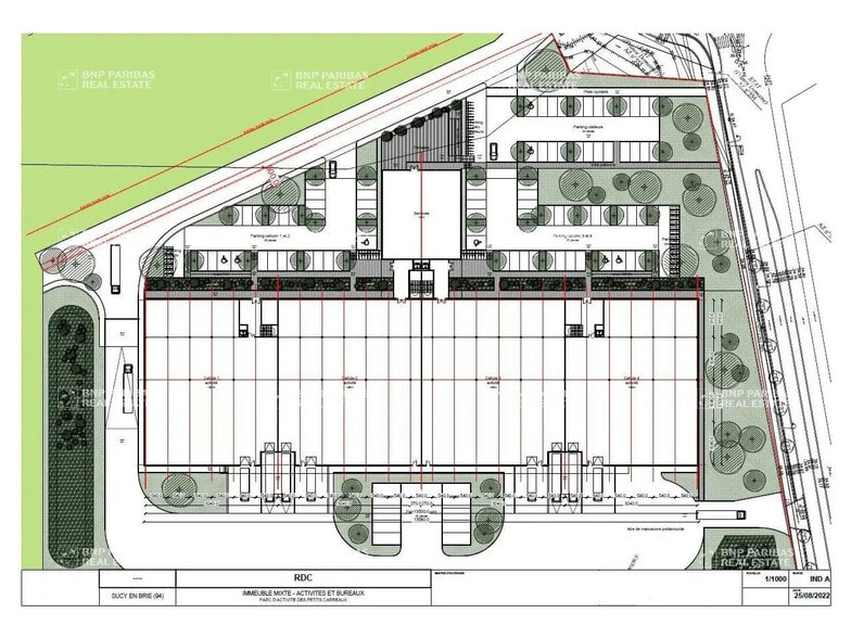 Bureau dans Sucy-en-Brie à louer - Plan d’étage – Image 2 sur 2