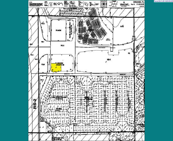 1661 Sandspur Rd, Maitland, FL à louer - Plan cadastral – Image 2 sur 3