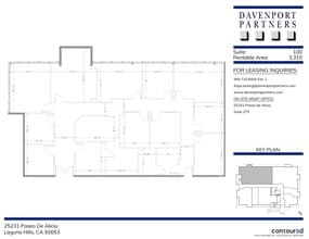 25231 Paseo de Alicia, Laguna Hills, CA à louer Plan de site– Image 1 sur 1