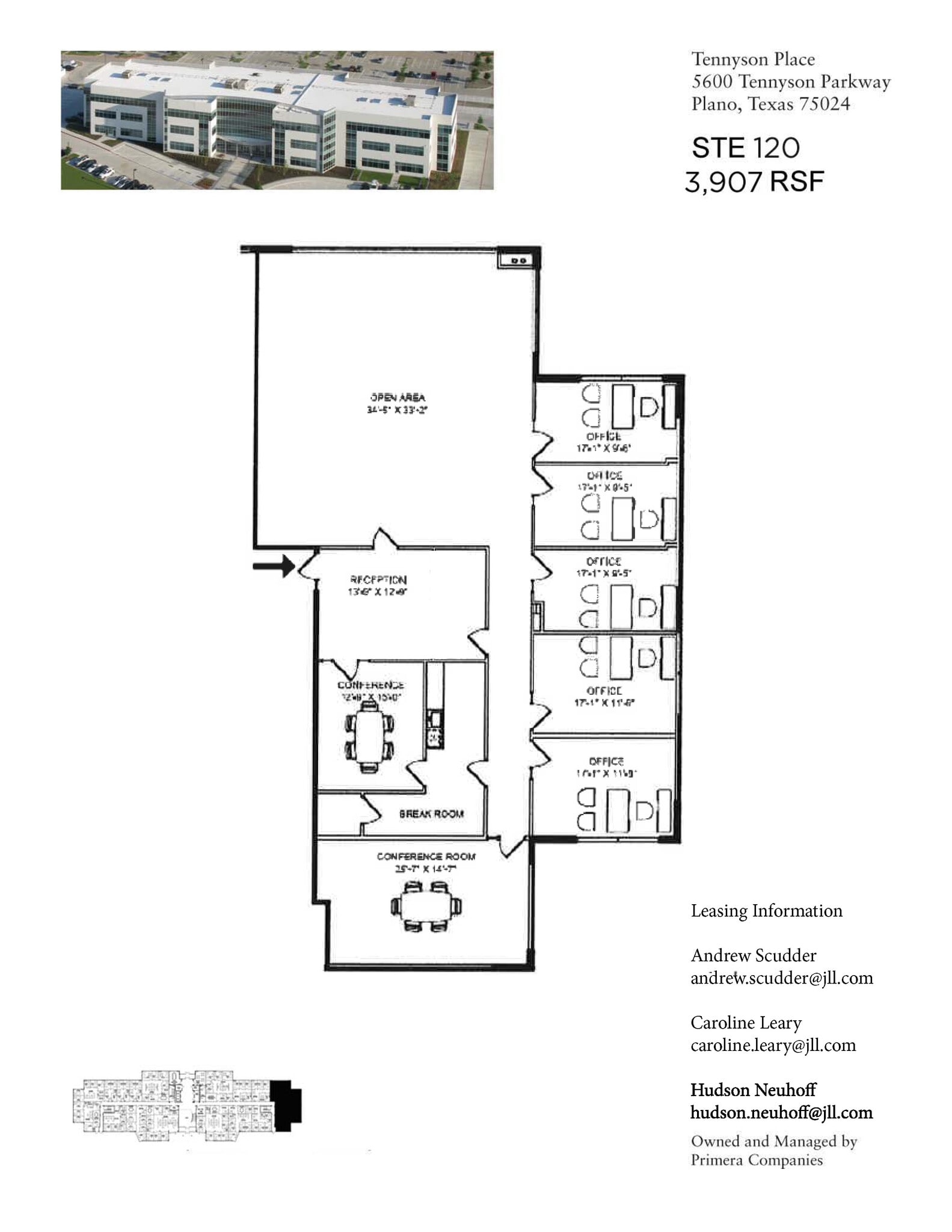 5600 Tennyson Pkwy, Plano, TX à louer Plan d’étage– Image 1 sur 1