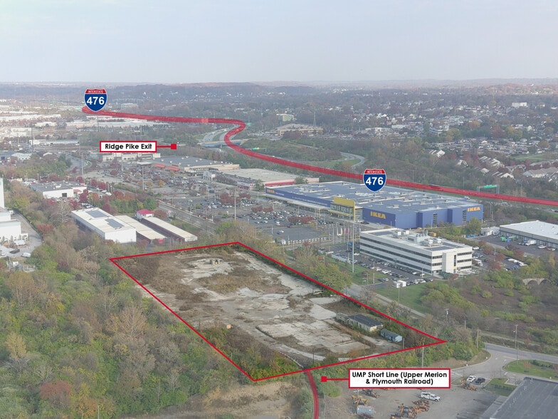407 Alan Wood Rd, Conshohocken, PA à louer - Aérien – Image 1 sur 13