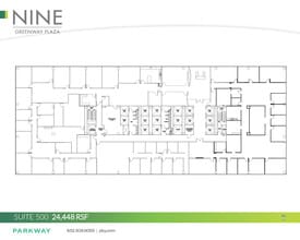 9 Greenway Plz, Houston, TX à louer Plan d’étage– Image 1 sur 1