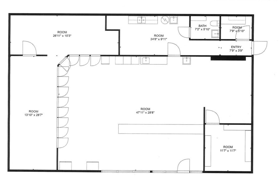 2623-2627 W Michigan Ave, Kalamazoo, MI à louer - Photo de l’immeuble – Image 2 sur 5