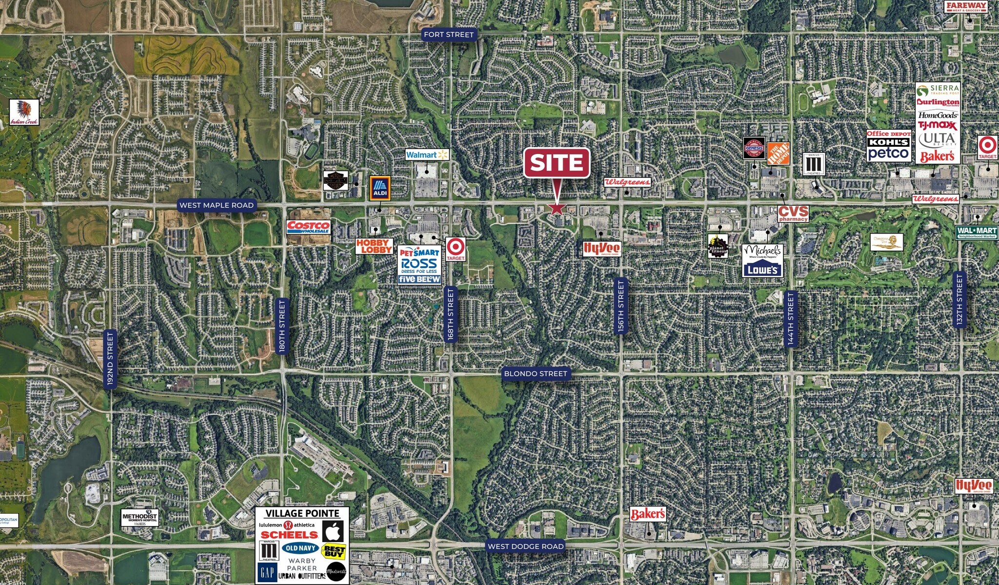 160th & West Maple Road, Omaha, NE à vendre Photo de l’immeuble– Image 1 sur 2
