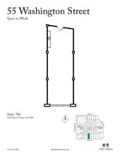 55 Washington St, Brooklyn, NY à louer Plan d’étage– Image 1 sur 4