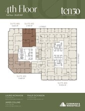 1030 15th St NW, Washington, DC à louer Plan d’étage– Image 1 sur 1