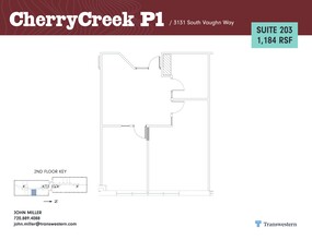 3131 S vaughn Way, Aurora, CO à louer Plan de site– Image 2 sur 2