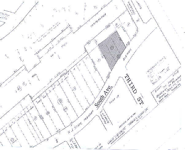 189 South Ave, Fanwood, NJ à vendre - Plan cadastral – Image 2 sur 2
