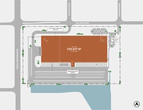 2380 Sullivan Rd, Aurora, IL à louer Plan de site– Image 1 sur 1