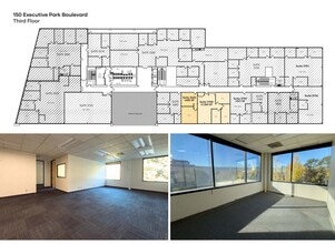 150 Executive Park Blvd, San Francisco, CA à louer Plan d’étage– Image 1 sur 1