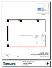 40 University Ave, Toronto, ON à louer Plan d’étage– Image 1 sur 1