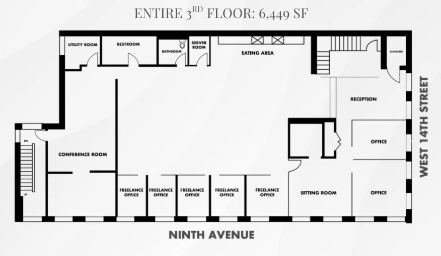 400 W 14th St, New York, NY à louer Photo intérieure– Image 1 sur 7