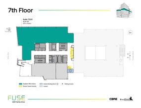 3401 Fairfax Dr, Arlington, VA à louer Plan d’étage– Image 1 sur 1
