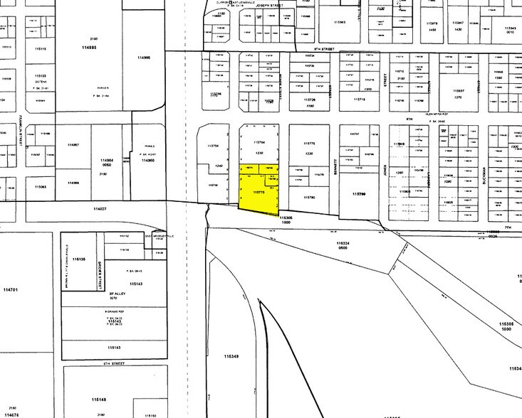 1714 Egner St, Jacksonville, FL à vendre - Plan cadastral – Image 2 sur 6